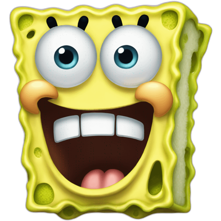 spongebob squarepants mad emoji