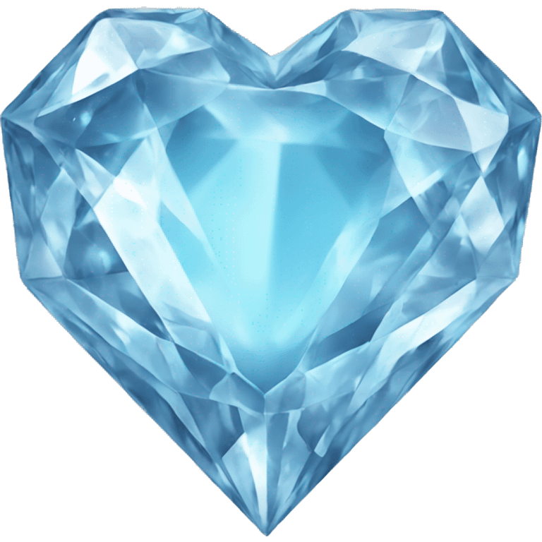 diamond ice heart  emoji