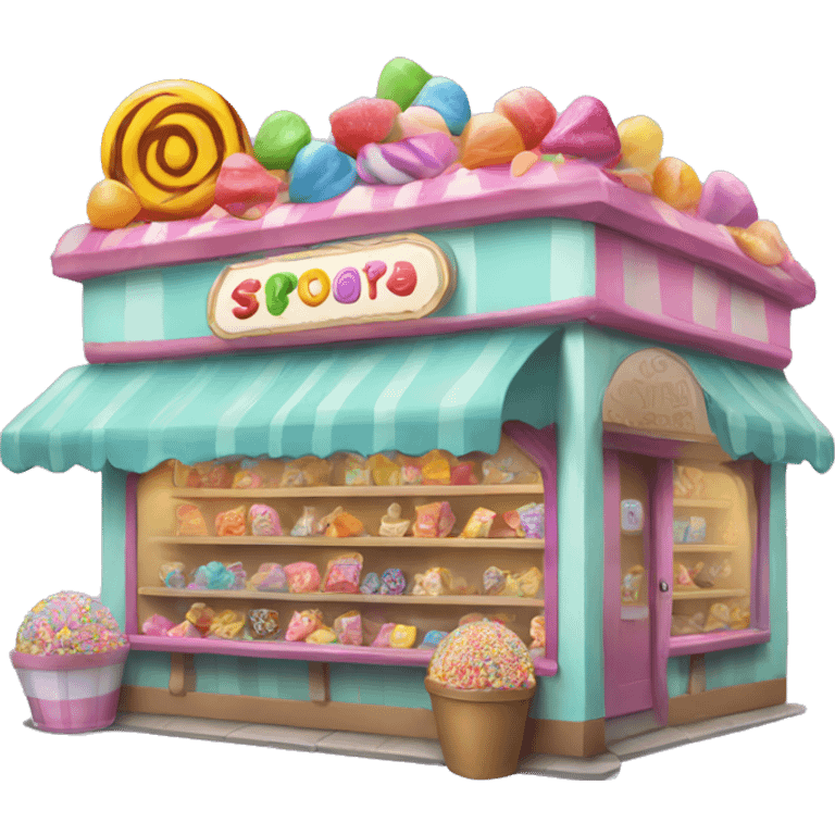 Candy shop emoji