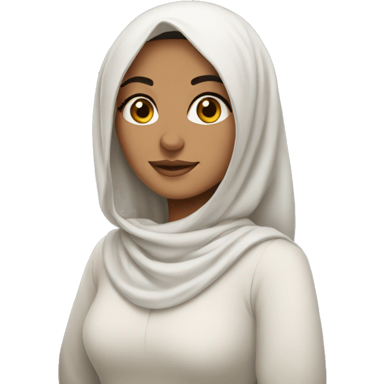 Beautiful arab girl emoji