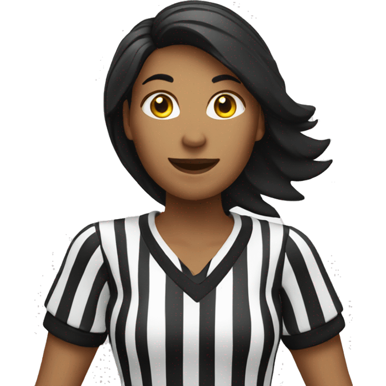 volleyball woman referee  emoji