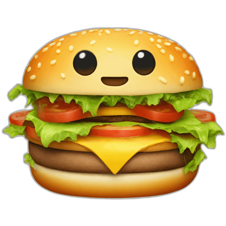 robot hamburger emoji