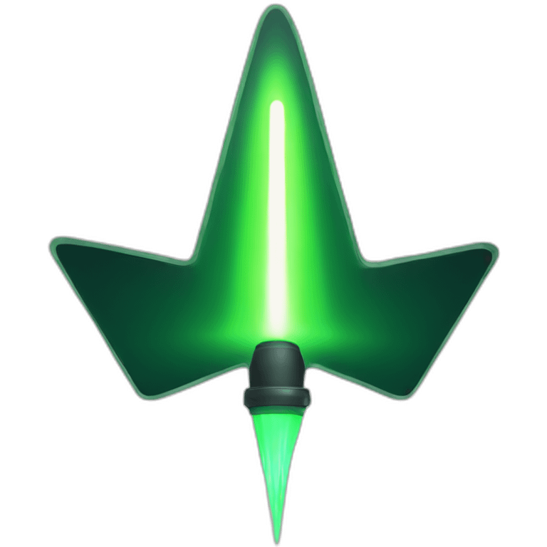 Green Beam emoji