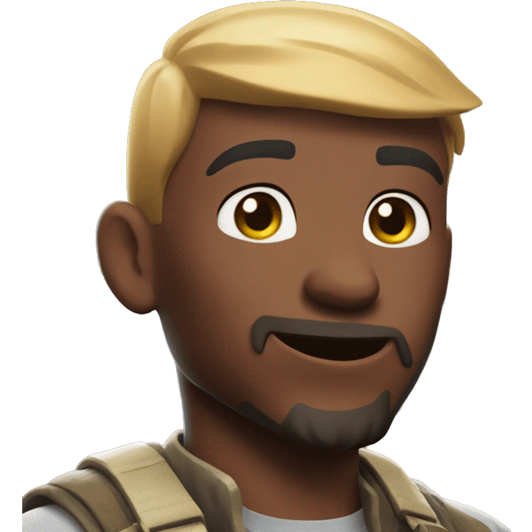 Playing Fortnite ￼ emoji