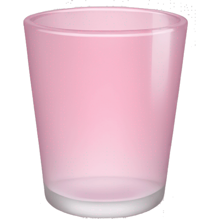 Light pink glass emoji