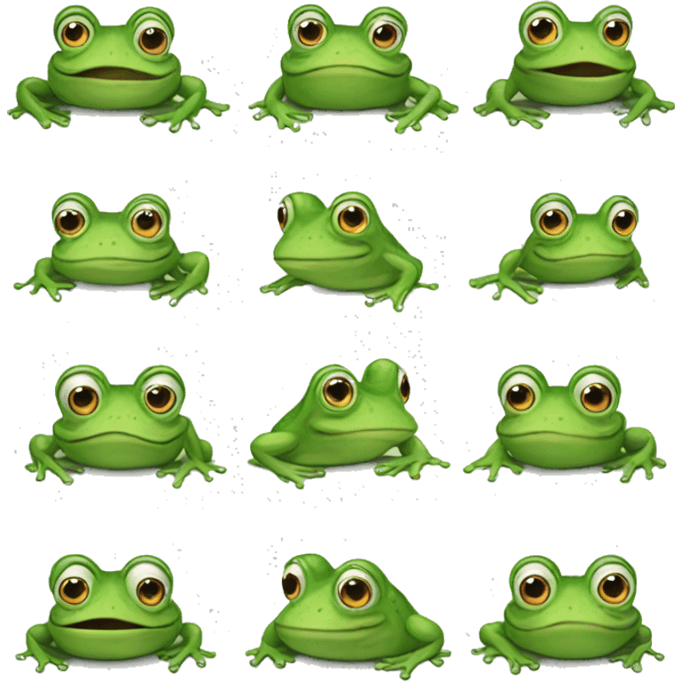 the frog meme emoji