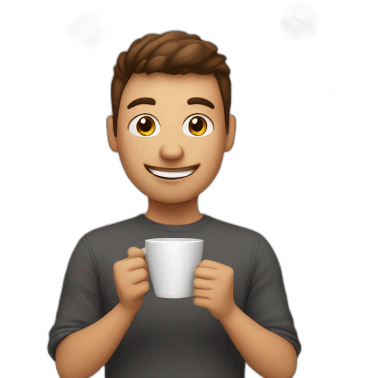 juggling with coffee cups emoji