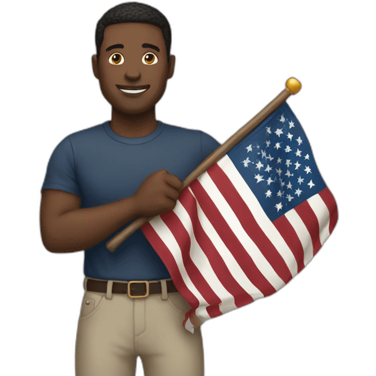 white men holding us flag emoji