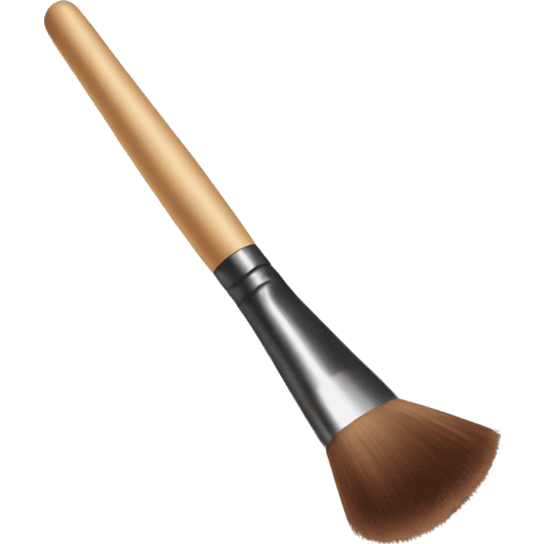 makeup brush & makeup emoji