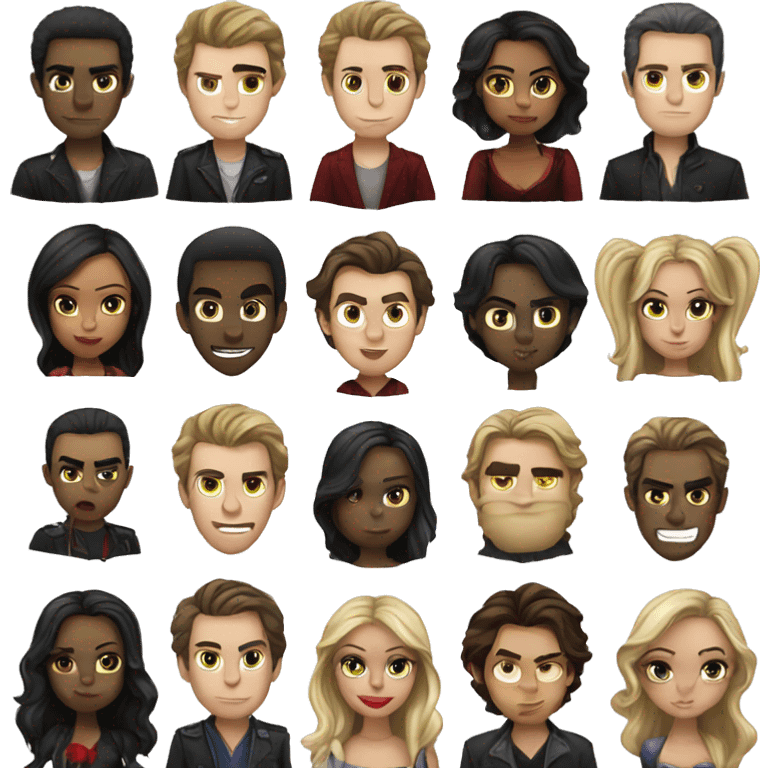 The vampire diaries  emoji