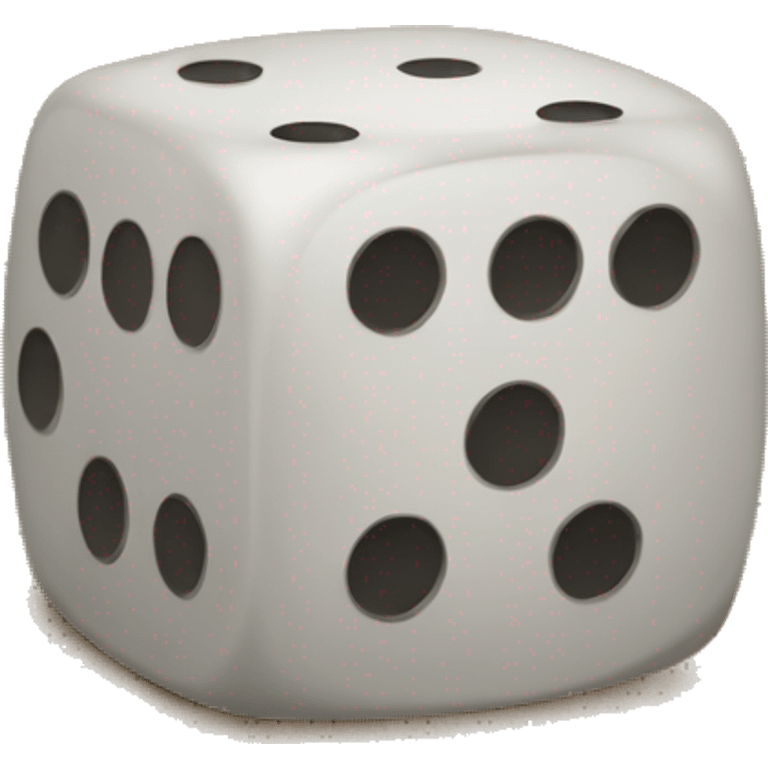 Four sided dice emoji