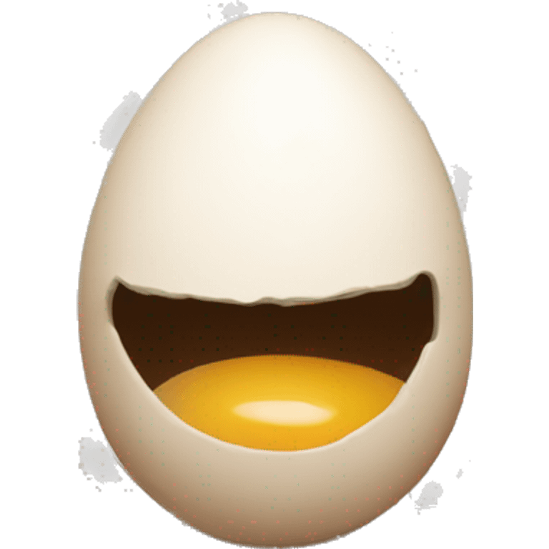 Egg is gross  emoji