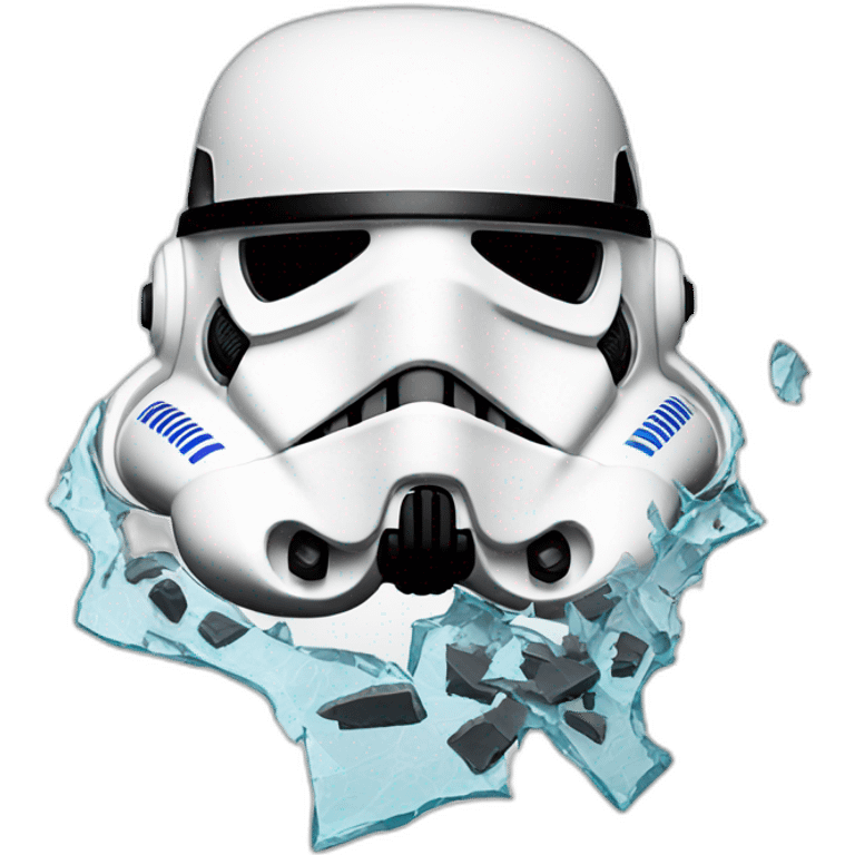 stormtrooper shattered helmet emoji