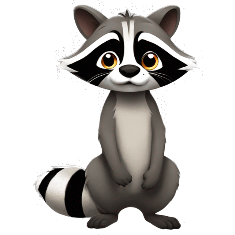 Raccoon, Disney, Meeko emoji