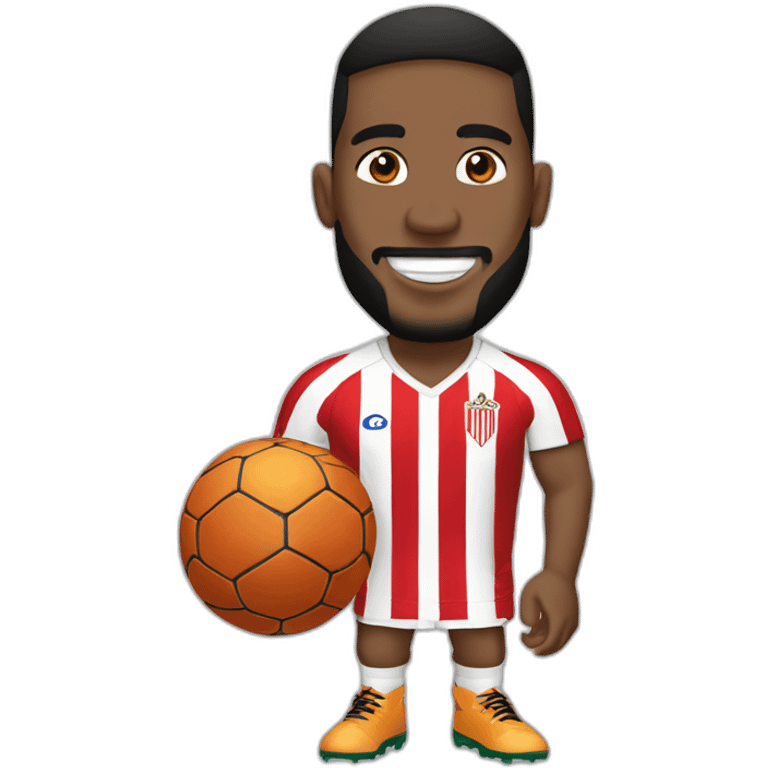 Jugador del Athletic club levantando el puño emoji