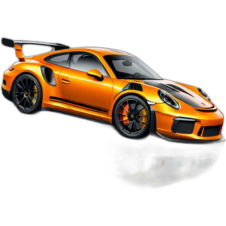 Posche 911 GT3 RS emoji