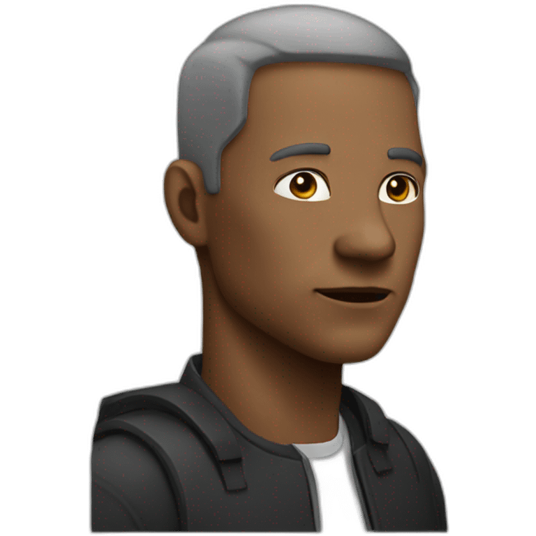 man in futur emoji