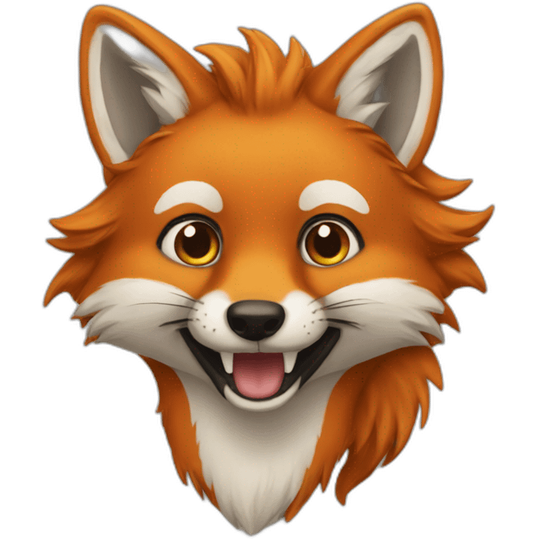 renard salut emoji