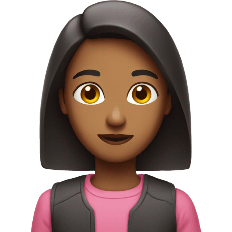 Pink Netflix emoji