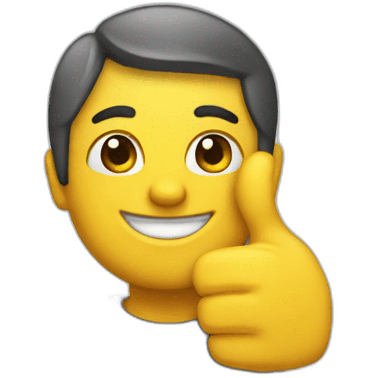 artist thumbs up emoji