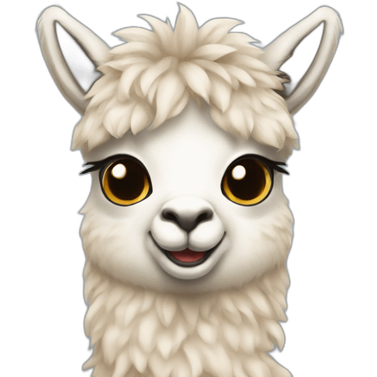 baby llama emoji