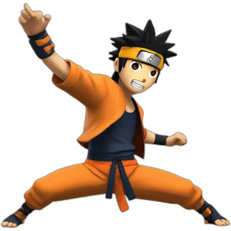 Naruto qui danse fornite emoji