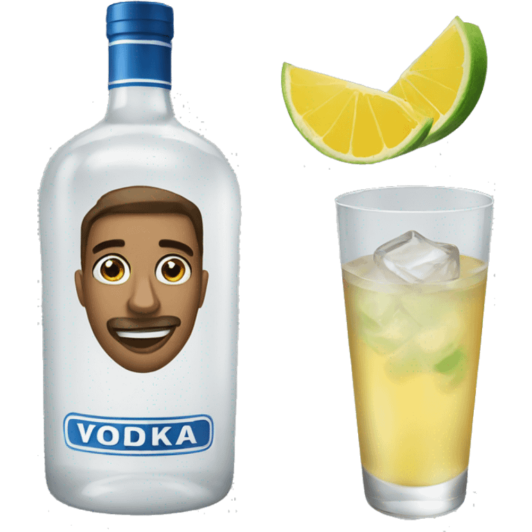 Drink vodka emoji