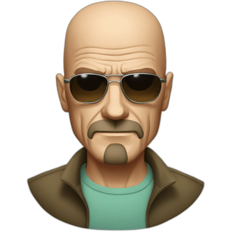 Walter white with sunglasses emoji