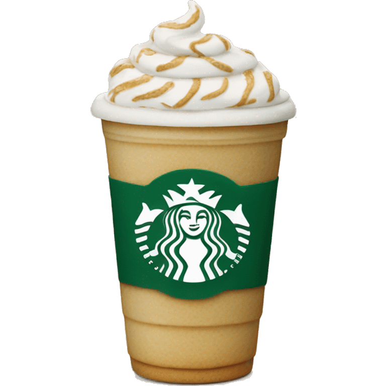 Sugar cookie Starbucks latte emoji