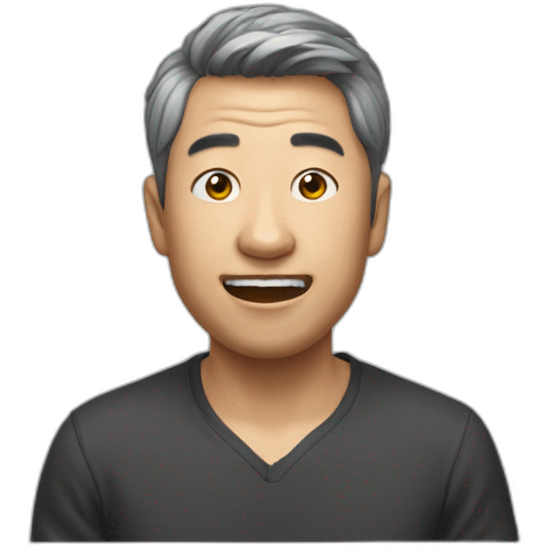 chinese goofball emoji