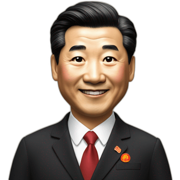 xijinping smile and point to you emoji