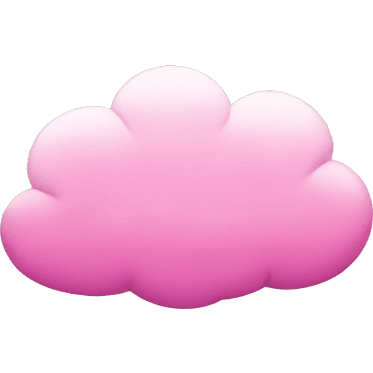 pink cloud emoji