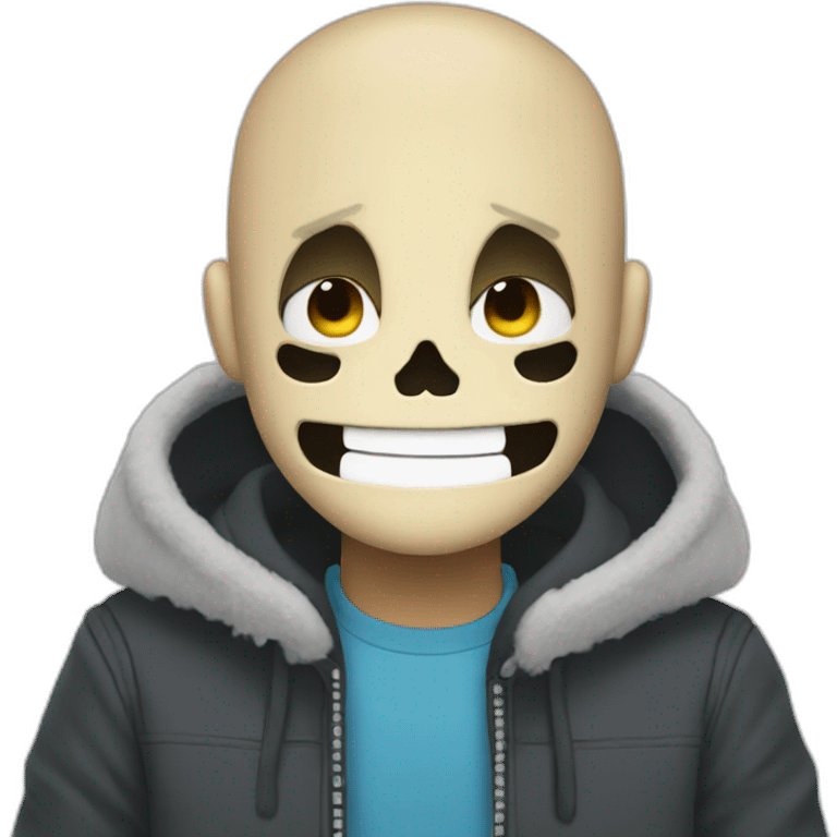 Sans undertale emoji