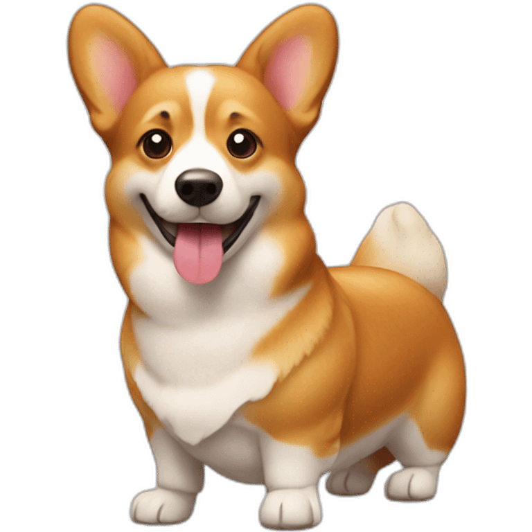 corgi in a bread like the sausage in a hot dog emoji