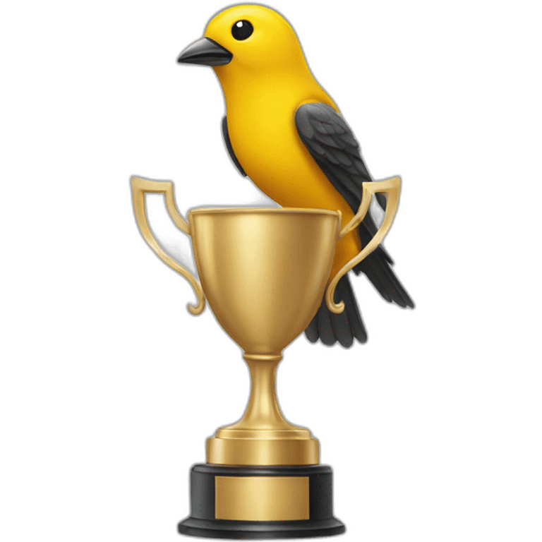 bird winning a supercup emoji