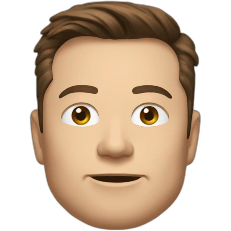 Elon Musk bye emoji