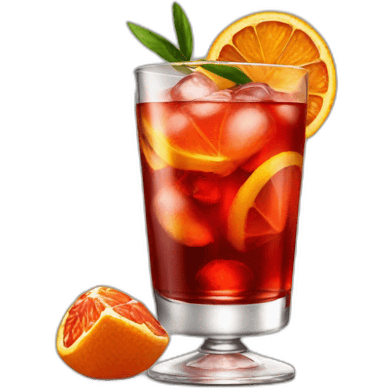 negroni cocktail emoji