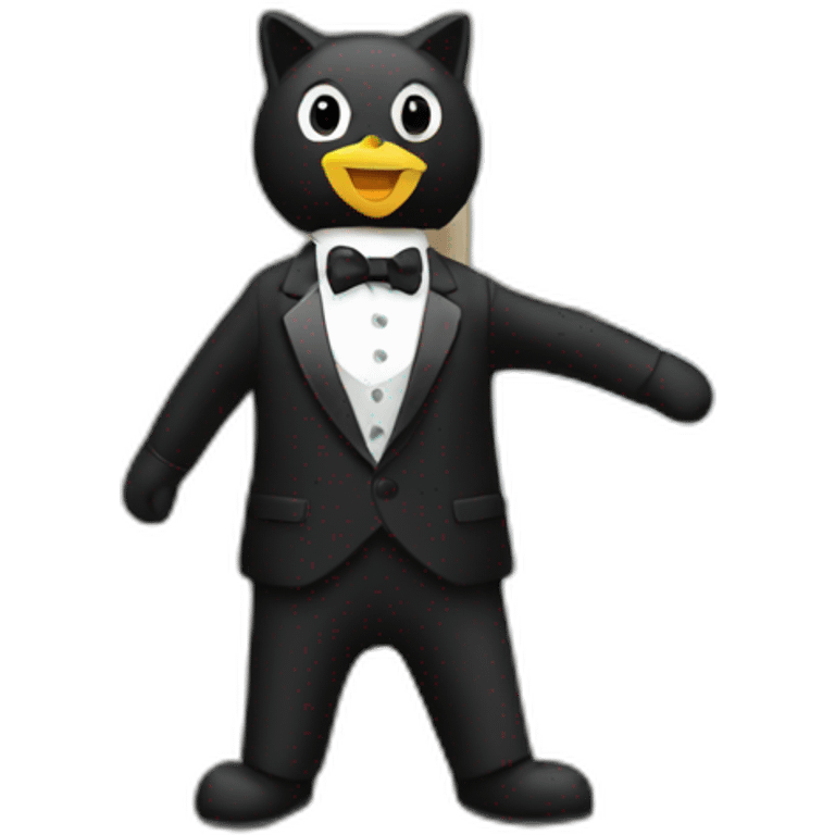 tux hitting windows emoji