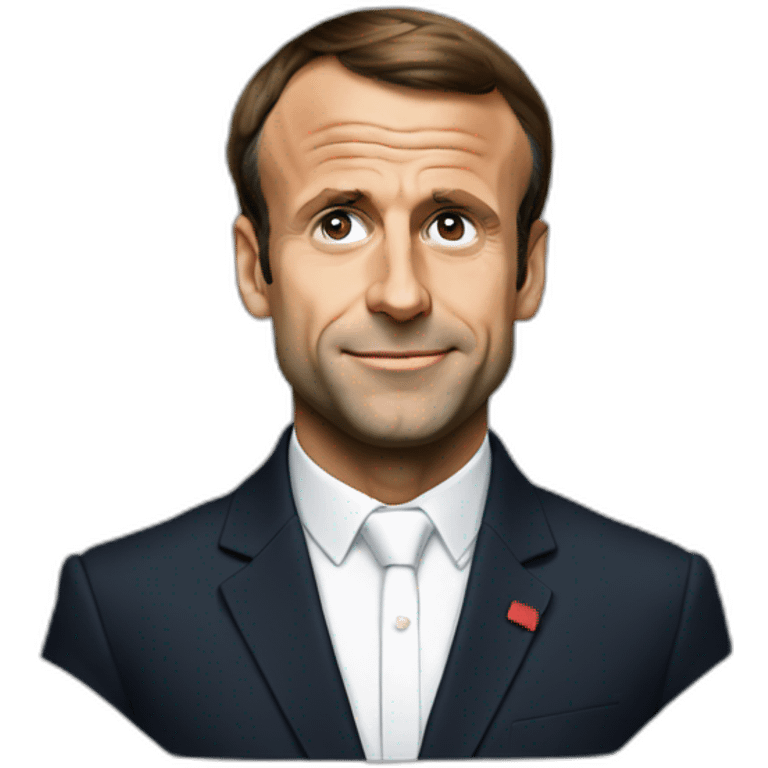 Emmanuel Macron emoji