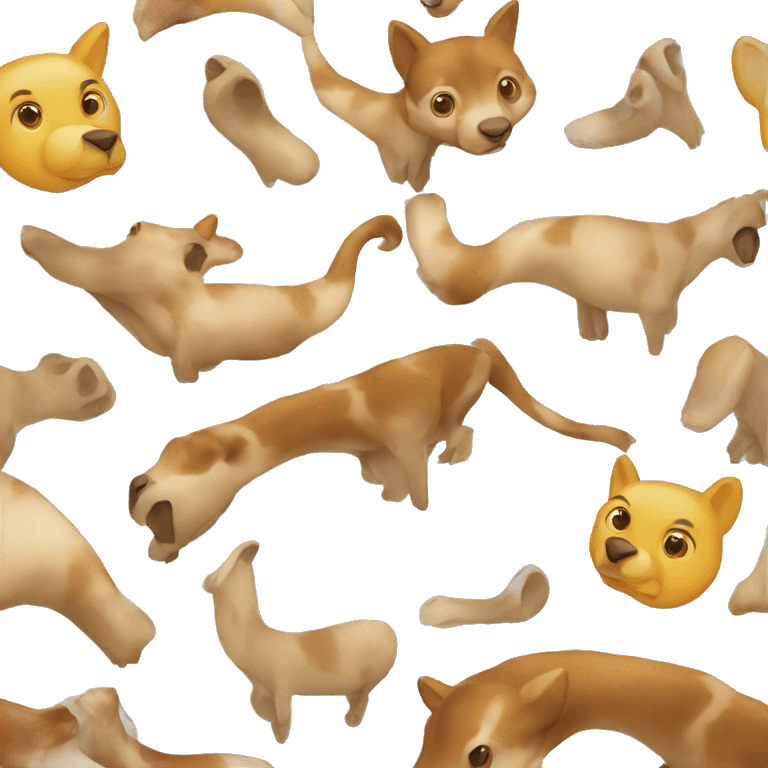 cenefa huellas animal emoji