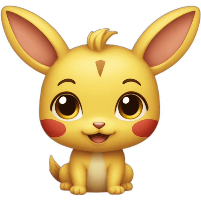 Pickatchu bébé emoji