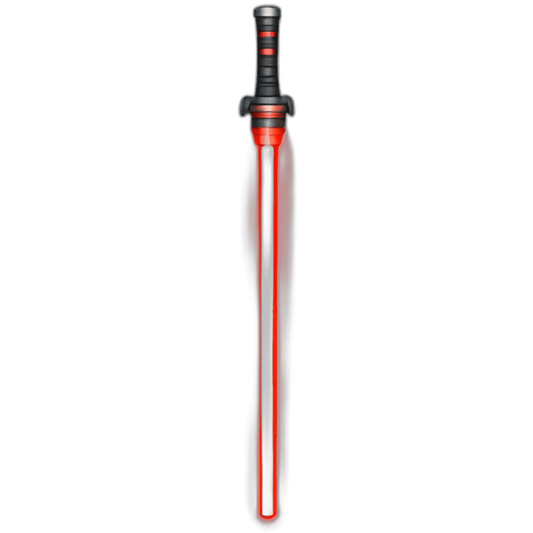 lightsaber red emoji