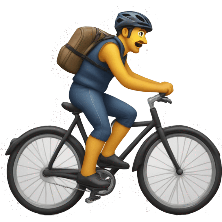 Faure sur un velo emoji