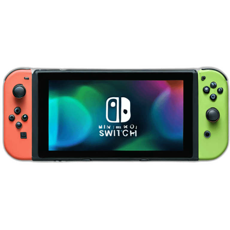 Nintendo switch console emoji