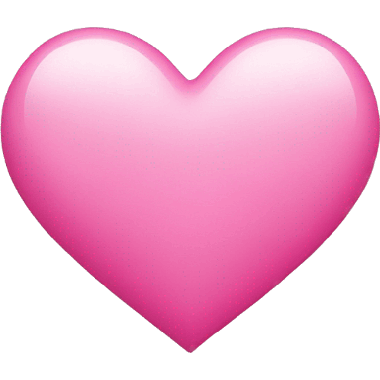 Pink heart emoji