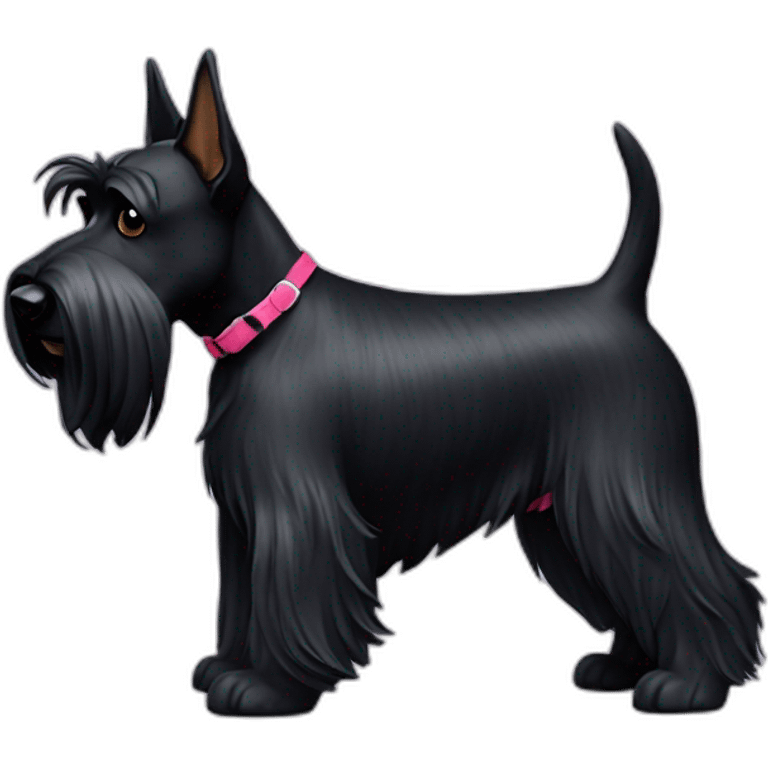 scottish-terrier-dog-walking emoji