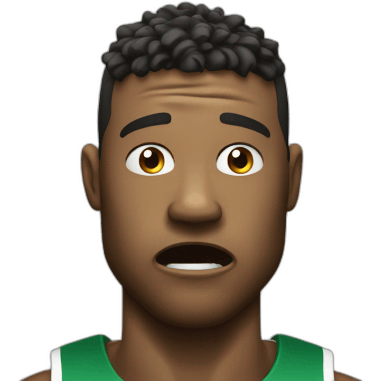 frustration after a sporting defeat emoji