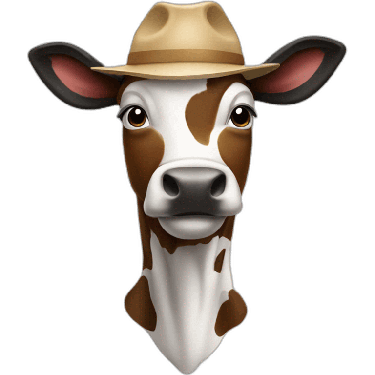 vache en sous vetement emoji