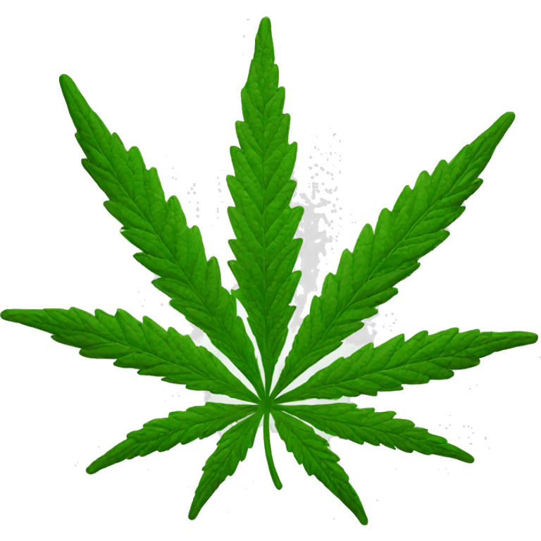 Cannabis plant emoji