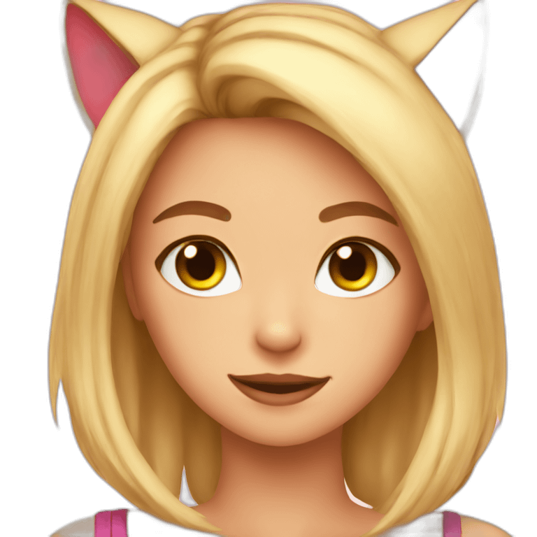 hot catgirl emoji